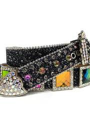Load image into Gallery viewer, Quality Rhinestones Belt
