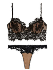 Load image into Gallery viewer, Lace Bralette Bra and Panty Set
