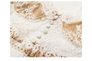 Lace Bralette Bra and Panty Set