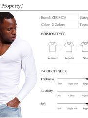 Load image into Gallery viewer, Deep V Neck T-shirt
