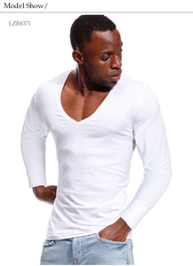 Deep V Neck T-shirt