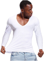 Load image into Gallery viewer, Deep V Neck T-shirt

