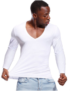 Deep V Neck T-shirt