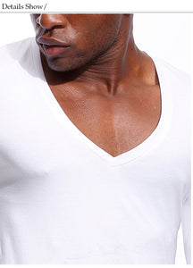 Deep V Neck T-shirt