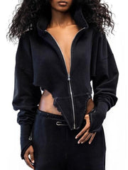 Load image into Gallery viewer, Long Sleeve Hoodie Top
