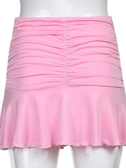 Load image into Gallery viewer, Ruched Mini Skirt
