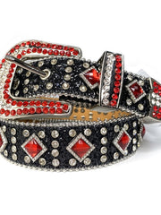 Load image into Gallery viewer, Quality Rhinestones Belt
