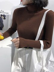 Load image into Gallery viewer, Long Sleeve Turtleneck Sweater
