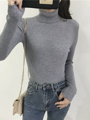 Load image into Gallery viewer, Long Sleeve Turtleneck Sweater
