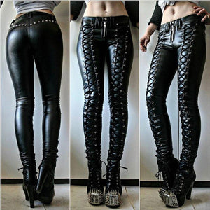 Faux Leather Pants