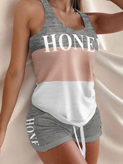 Load image into Gallery viewer, Top &amp; Drawstring Shorts
