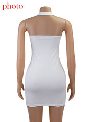 Load image into Gallery viewer, Tube Halter Bodycon Dress
