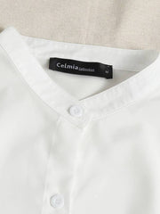 Load image into Gallery viewer, Long Ruffled Flared Sleeve Blouse
