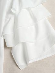 Load image into Gallery viewer, Long Ruffled Flared Sleeve Blouse
