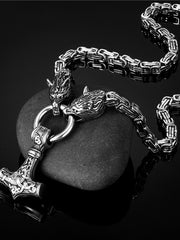 Load image into Gallery viewer, Celtic Wolf Necklaces
