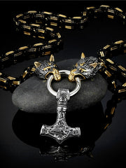 Load image into Gallery viewer, Celtic Wolf Necklaces
