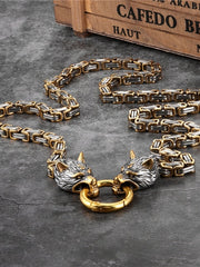 Load image into Gallery viewer, Celtic Wolf Necklaces
