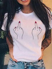 Load image into Gallery viewer, Middle Finger T-Shirt
