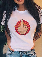 Load image into Gallery viewer, Middle Finger T-Shirt
