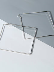 Load image into Gallery viewer, Oversize Square Earrings
