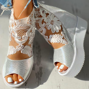 Chunky Lace Shoes