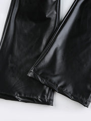 Load image into Gallery viewer, Black Faux Leather Pants
