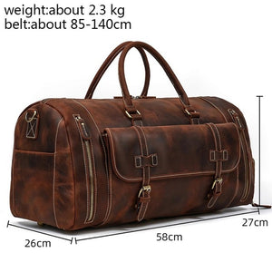 Travel Leather Bag