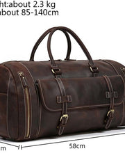 Load image into Gallery viewer, Travel Leather Bag
