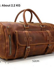 Load image into Gallery viewer, Travel Leather Bag
