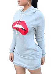 Load image into Gallery viewer, Hooded Mini Dress
