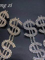 Load image into Gallery viewer, Dollar Sign Earrings
