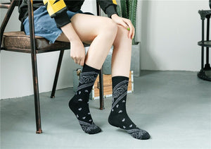 Bandana Style Socks