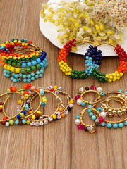 Load image into Gallery viewer, Bohemian Hoop Earrings
