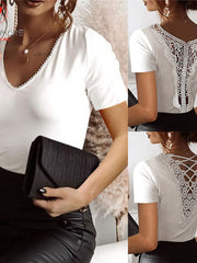 Load image into Gallery viewer, Lace Back Top
