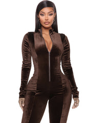 Load image into Gallery viewer, Front Zipper Jumpsuit
