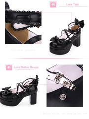 Load image into Gallery viewer, Babydoll Style High Heel Shoes
