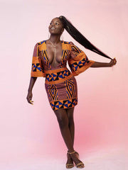 Load image into Gallery viewer, Ethnic African Style Print Dress
