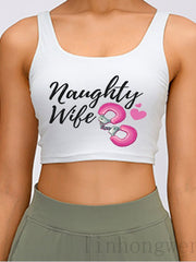 Load image into Gallery viewer, Crop Top (Naughty Wife)
