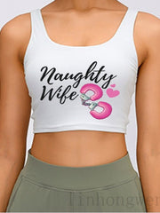 Load image into Gallery viewer, Crop Top (Naughty Wife)
