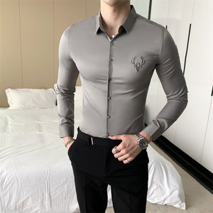 Slim Fit Long Sleeve Shirt