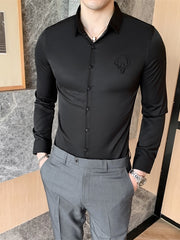 Load image into Gallery viewer, Slim Fit Long Sleeve Shirt
