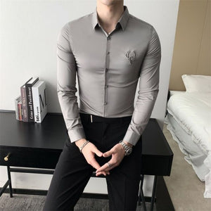 Slim Fit Long Sleeve Shirt