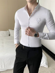 Load image into Gallery viewer, Slim Fit Long Sleeve Shirt
