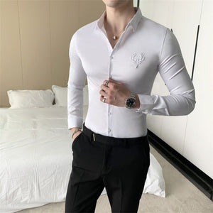 Slim Fit Long Sleeve Shirt