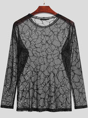 Load image into Gallery viewer, Long Sleeve Sheer Shirts
