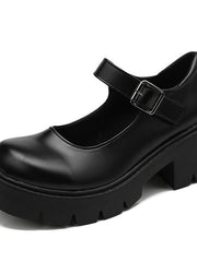Load image into Gallery viewer, Chunky Heel Mary Janes
