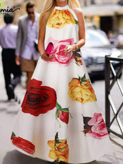 Load image into Gallery viewer, Halter Maxi Dress
