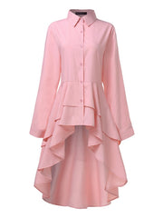 Load image into Gallery viewer, Ruffled Long Sleeve Top
