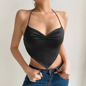 Halter Ruched Top