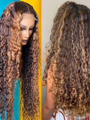 Load image into Gallery viewer, Curly Human Hair Wig
